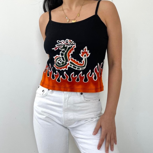 Designs by Naomi Black Dragon Cami - Small/Medium - Picture 4 of 5